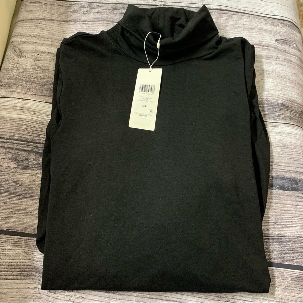 NWT EILEEN FISHER High Funnel Neck Tunic - Picture 12 of 14